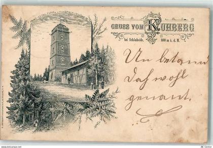 08304 O9413 Schönheide , Erzgeb 1897 Lithographie Prinz Georg Turm auf d... - 13631951