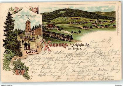 08304 O9413 Schönheide , Erzgeb Lithographie / Künstlerkarte 1897 Prinz ... - 51815063