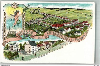 09599 O9200 Freiberg , Sachs Lithographie Friedeburg Engel Hainichener S... - 13662529