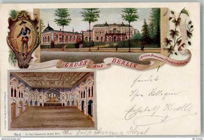 10115 O1020 Friedrichshain 1901 Lithographie Aktienbrauerei Friedrichsha... - 13642657