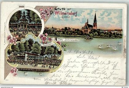 10115 W1000 Wilmersdorf 899 Lithographie Etablissement Deutsch Wilmersdo... - 13671350