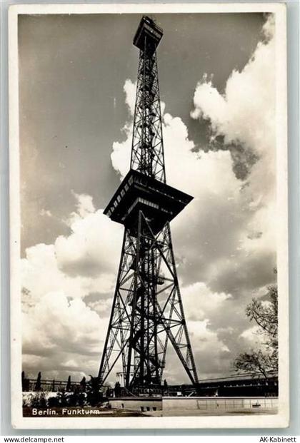 10115 W1000 Wilmersdorf Foto AK Funkturm - 38020186