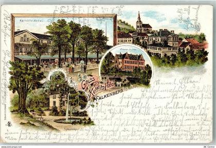 16259 O1312 Falkenberg , Mark 1898 Lithographie Kettlitz Hotel Sophiente... - 13635974