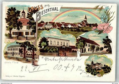 16359 O1296 Biesenthal b Bernau b Berlin 1900 Lithographie Altes Rathaus... - 13669886