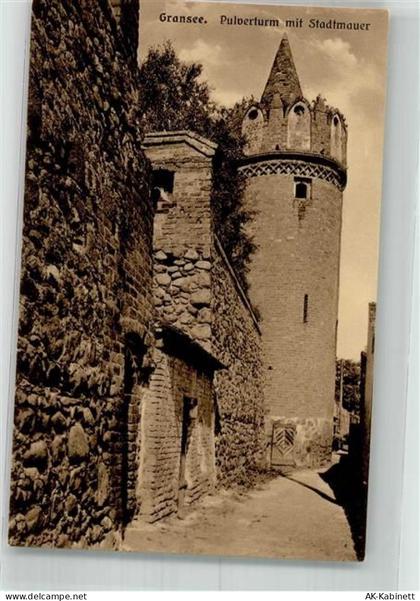16775 O1430 Gransee - Pulverturm Stadtmauer - 39922920