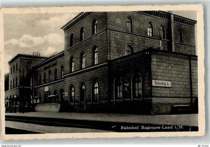 19230 O2820 Hagenow Gebrauchsspuren Gasthaus Bahnhof Hagenow-Land Foto A... - 13524708