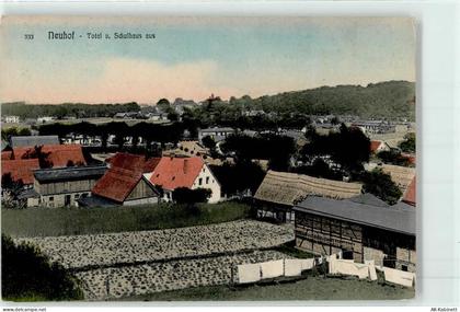 19246 O2820 Neuhof b Hagenow - Blick vom Schulhaus - 51879840