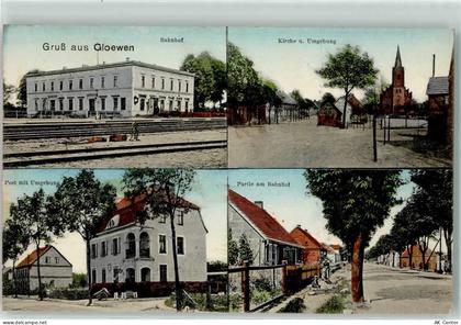 19339 O2903 Glöwen - Bahnhof Kirche Post - 13606209