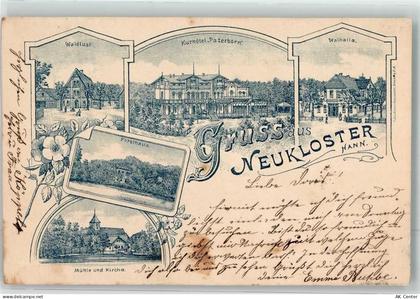 21614 W2150 Neukloster , Niederelbe 1900 Lithographie Vorläufer Forsthau... - 13623983