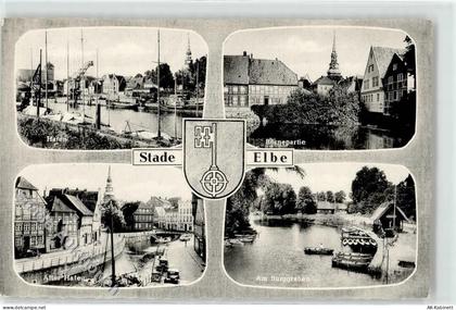 21680 W2160 Stade , Niederelbe - Hafen Börne alter Hafen Burggraben - 52253647