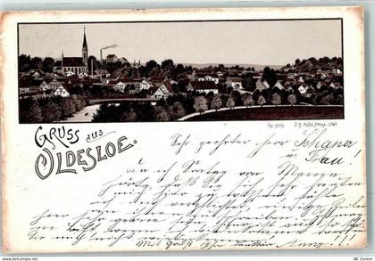 23843 W2060 Bad Oldesloe 1895 Lithographie Vorläufer - 13495084