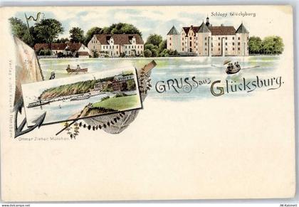 24960 W2392 Glücksburg (Ostsee) Lithographie Schloss Glücksburg - 51481226