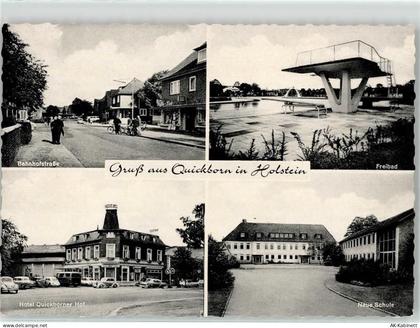25451 W2085 Quickborn , Kr Pinneberg - Bahnhofstraße Hotel Quickborner H... - 52158689
