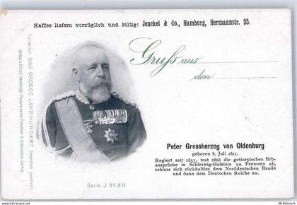 26121 W2900 Oldenburg Lithographie Peter Großherzog von Oldenburg - 51588828