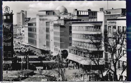 30159 W3000 Hannover - Blick in die Georgstrasse Geschäft Karstadt - 51652740