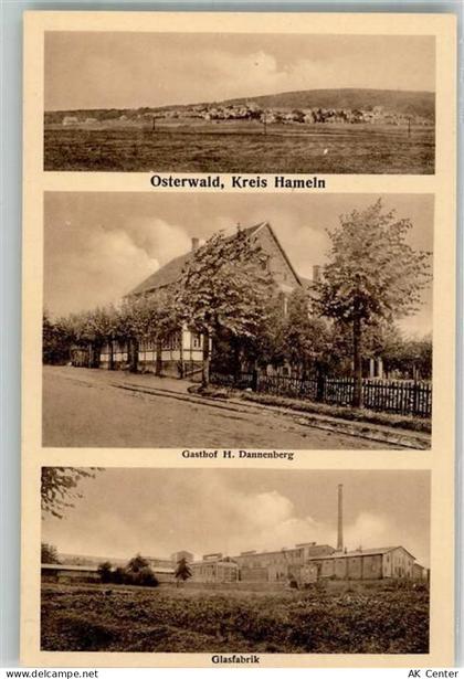 31020 W3216 Osterwald b Elze, Leine - Glasfabrik Gasthaus Dannenberg - 13639352
