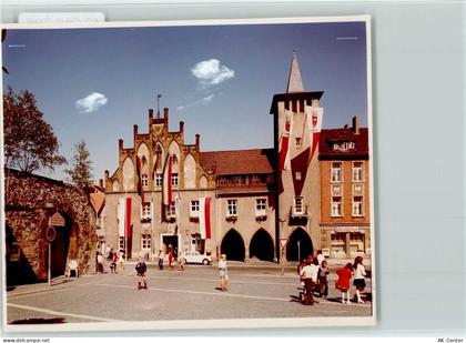 32312 W4990 Lübbecke , Westf FOTO KEINE AK Rathaus Fahnen - 40019726