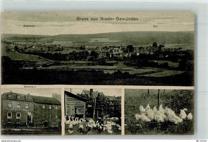 35329 W6316 Nieder-Gemünden - Gasthaus Pension Otto Soedler Geflügelzuch... - 13622257