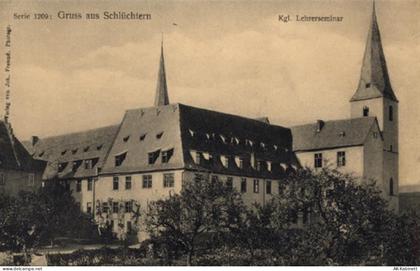 36381 W6490 Schlüchtern - Schlüchtern (6490) Leporello, Lehrerseminar I-... - 55087404
