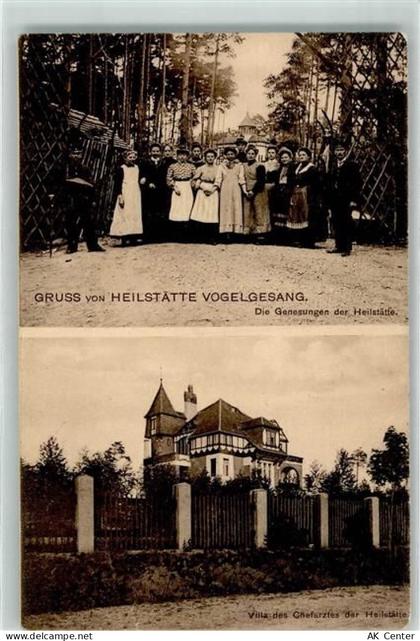 39175 O3104 Gommern 1913 - Gruss von Heilstätte Vogelgesang - 13253580