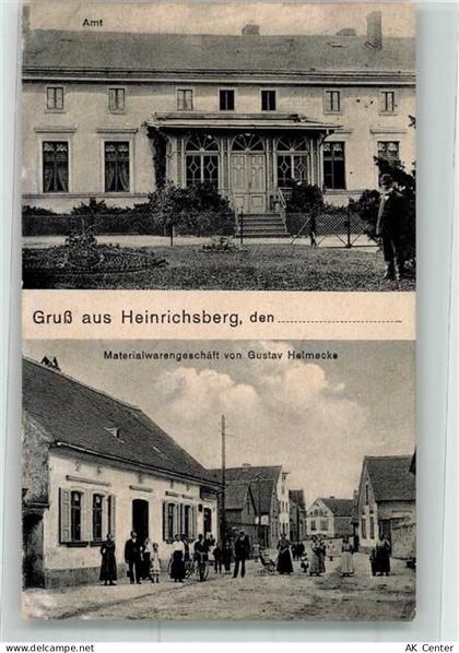39326 O3211 Heinrichsberg b Wolmirstedt - Amt Materialwarengeschäft Gust... - 13621947