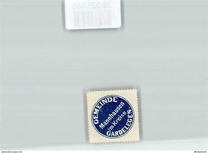 39359 O3241 Mannhausen b Haldensleben Siegelmarke Gemeinde Mannhausen im... - 39325986