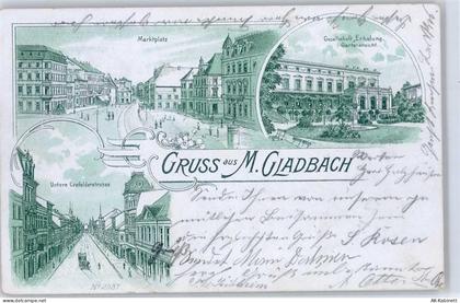 41061 W4050 Mönchengladbach - Crefelderstrasse Gasthaus Erholung Litfaßs... - 51444089