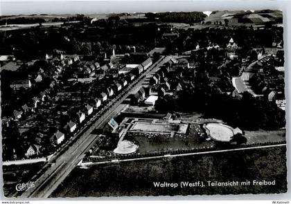45731 W4355 Waltrop - Fliegeraufnahme mit Schwimmbad - 51651910