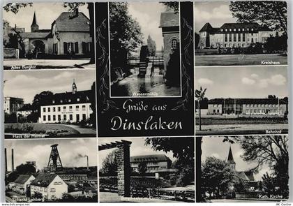 46535 W4220 Dinslaken - Schacht Lohberg Burgtor Wassermühle Kreishaus Ha... - 10019662