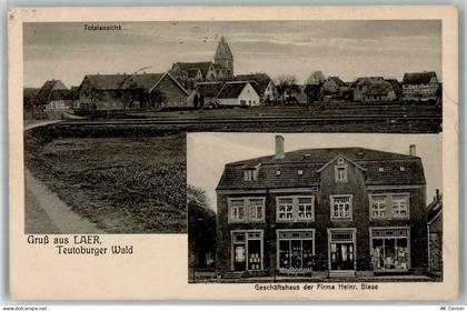 49196 W4518 Bad Laer 1918 - Geschäftshaus d. Firma Heinr. Blase - 13643964