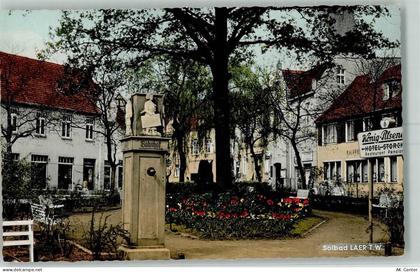 49196 W4518 Bad Laer - Marktplatz Anlage mit Brunnen als Wegweiser - 10574775