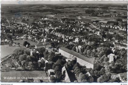 51545 W5220 Waldbröl 1961 - Waldbröl, Luftbild,Otto Müller OHG - 20029328