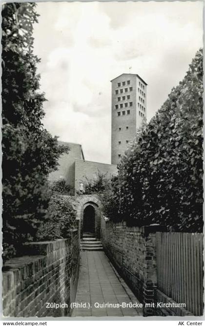 53909 W5352 Zülpich - Quirinus-Brücke Kirchturm - 10015200