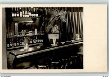 54536 W5563 Kröv - Krövers Reichshof Innenansicht die Bar 1959 Foto AK... - 13029880