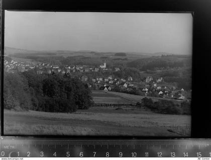 56470 W5439 Bad Marienberg (Westerwald) GLASNEGATIV Ortsansicht - 30056092