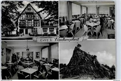 57518 W5240 Betzdorf , Sieg - Ortsansicht, Druidenstein, Café Buchensche... - 51076287