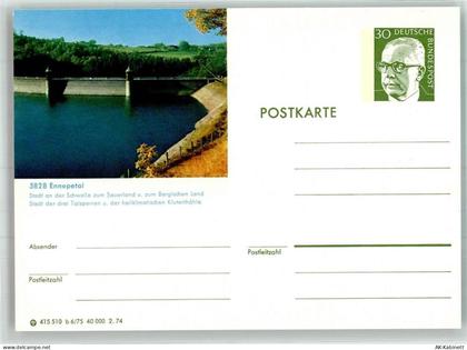 58256 W5828 Ennepetal Ganzsache - 38008272