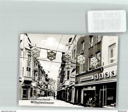 58507 W5880 Lüdenscheid FOTO KEINE AK Wilhelmstrasse Winter - 39567303