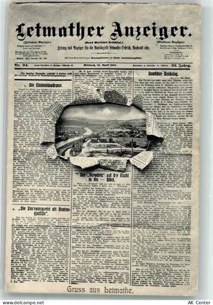 58636 W5860 Letmathe - Tageszeitung Letmather Anzeiger Tittelblatt - 13624927
