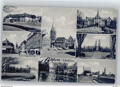 59227 W4730 Ahlen , Westf - Bahnhof Oststraße Bahnhofsvorplatz Markt Pen... - 13000229