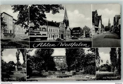 59227 W4730 Ahlen , Westf - Krankenhaus Alter Winkel Marktplatz Alte Pfa... - 39465960