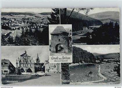 59929 W5790 Brilon - Brilon Marktplatz Derker Tor Freibad - 10019802
