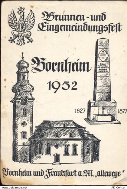 60311 W6000 Bornheim 1952 - Bornheim und Frankfurt a. M. , Brunenn-und E... - 20047563