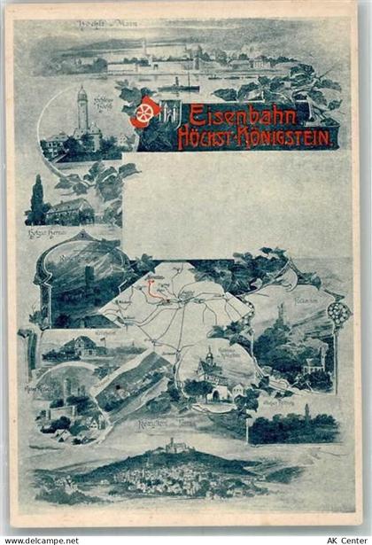 61462 W6240 Königstein im Taunus - Eisenbahn Höchst-Königstein Taunusort... - 13648330