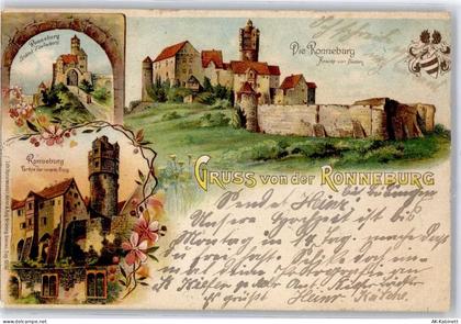 63549 W6451 Ronneburg , Hess Lithographie 1901 Ronneburg - 51410172
