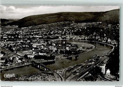 63897 W8760 Miltenberg - Fliegeraufnahme Brücke Main - 52304967