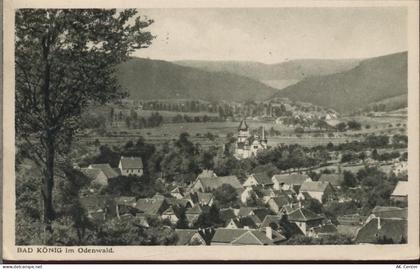 64732 W6123 Bad König 1921 - Bad König: Odenwald, Ansicht,Gerling & Erbe... - 20053896
