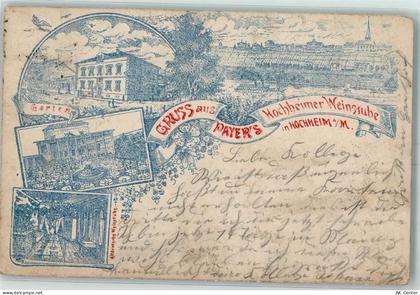 65239 W6203 Hochheim am Main 1904 - Payers Hochheimer Weinstube - 13604813