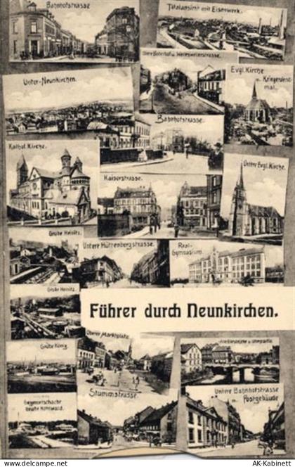 66625 W6697 Neunkirchen - Neunkirchen (6697) Leporello, Führer durch Neu... - 55087544