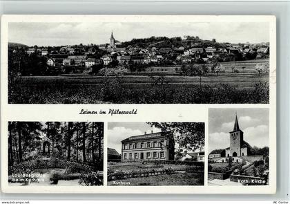 66978 W6781 Leimen , Pfalz - Gesamtansicht Lourdesgrotte beim Kurhaus Ku... - 11067542